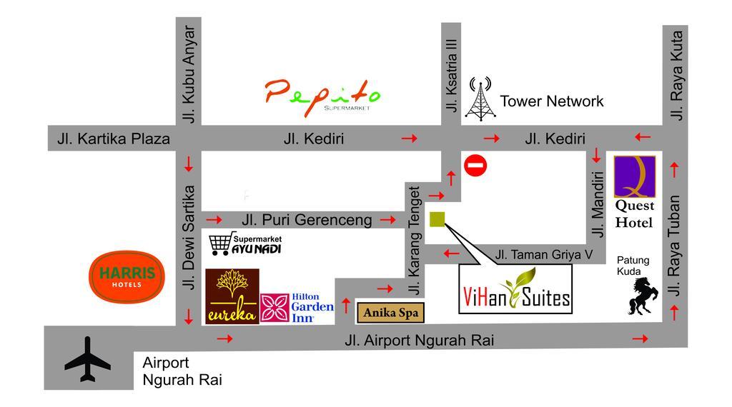 Vihan Suites Bali Kuta Lombok Extérieur photo